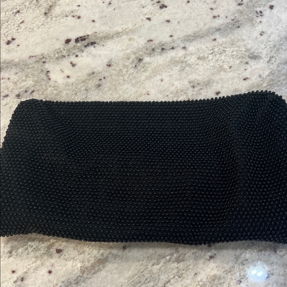 Elegant Black BeadedClutch Bag - Picture 7 of 7